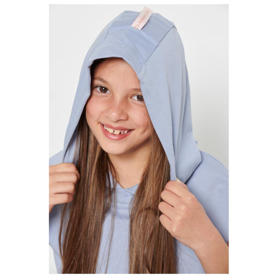 Bodytalk Παιδική αμάνικη μπλούζα Hooded Crop Top